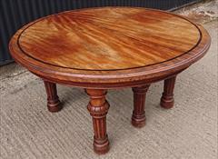 19th Century Dining Table by Gillow 57 long min 57½ deep 208 mech 189½ long leaves _7.JPG